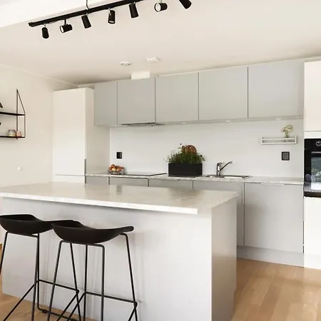 Daire Large Luxurious With Private Terrace And Parking Bergen