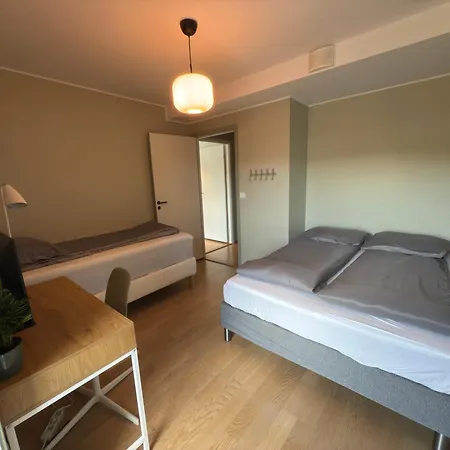 Large Luxurious With Private Terrace And Parking Apartmán Bergen