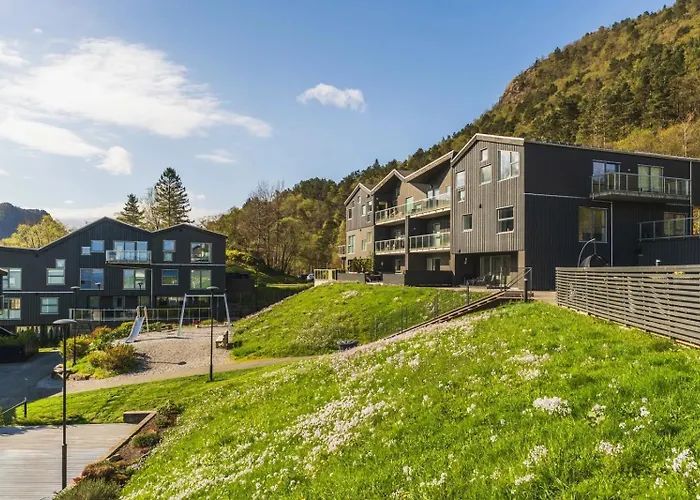 Large Luxurious With Private Terrace And Parking Apartment Bergen